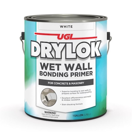 Drylok 1 gal Bonding Primer, White, 2PK 1025394